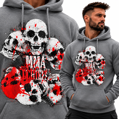 BLUZA Z KAPTUREM SPORTY WALKI  MMA FIGHTER 2